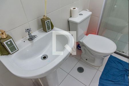 Banheiro de apartamento para alugar com 1 quarto, 33m² em Cambuci, São Paulo