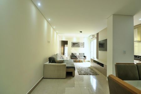 Sala de apartamento à venda com 3 quartos, 100m² em Campestre, Santo André