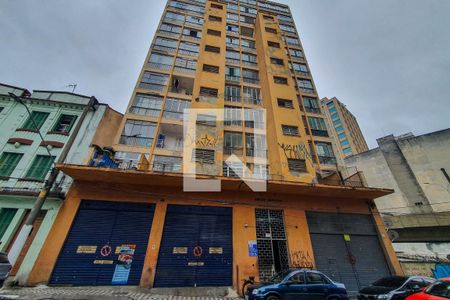 Fachada do Prédio de apartamento à venda com 1 quarto, 68m² em Sé, São Paulo