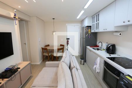 Sala/Cozinha de apartamento à venda com 2 quartos, 38m² em Vila Ré, São Paulo