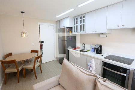 Sala/Cozinha de apartamento à venda com 2 quartos, 38m² em Vila Ré, São Paulo