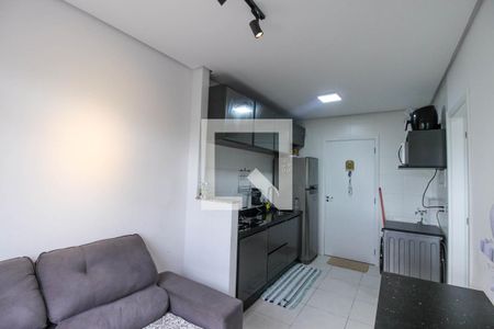 Sala/Cozinha de apartamento para alugar com 1 quarto, 26m² em Jardim Planalto, São Paulo