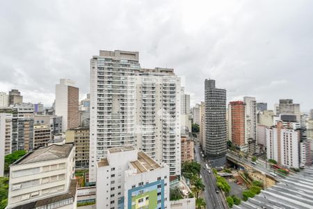 Vista da Sala de apartamento para alugar com 2 quartos, 50m² em Bela Vista, São Paulo