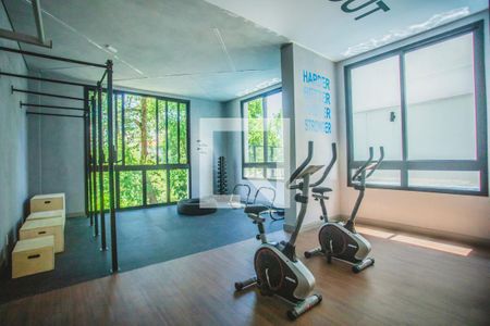Apartamento para alugar com 32m², 1 quarto e sem vaga Apartamento para alugar com 32m², 1 quarto e sem vagaAcademia