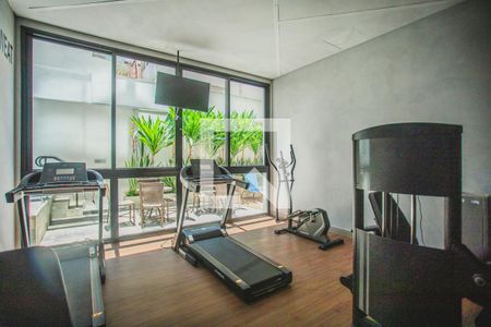 Apartamento para alugar com 32m², 1 quarto e sem vaga Apartamento para alugar com 32m², 1 quarto e sem vagaAcademia