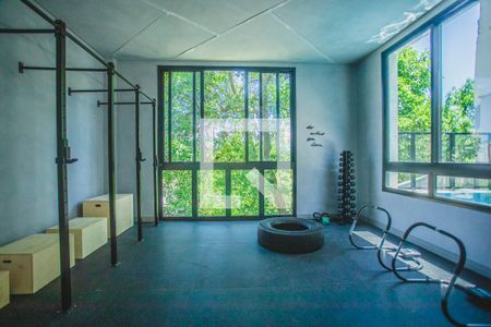 Apartamento para alugar com 32m², 1 quarto e sem vaga Apartamento para alugar com 32m², 1 quarto e sem vagaAcademia