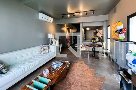 Sala  de apartamento à venda com 1 quarto, 136m² em Itaim Bibi, São Paulo
