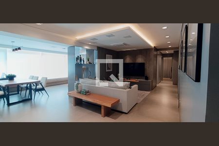 Sala de apartamento para alugar com 3 quartos, 136m² em Vila Anastácio, São Paulo