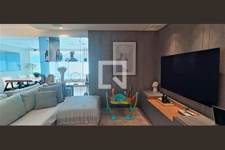 Sala de apartamento para alugar com 3 quartos, 136m² em Vila Anastácio, São Paulo