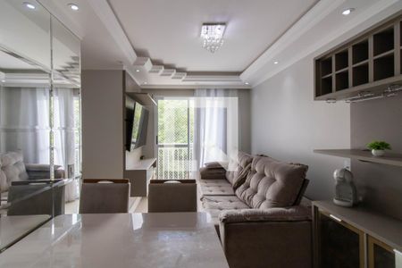 Sala de apartamento à venda com 2 quartos, 47m² em Jardim Bela Vista, Guarulhos