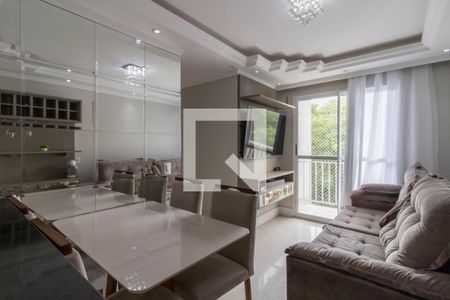 Sala de apartamento à venda com 2 quartos, 47m² em Jardim Bela Vista, Guarulhos