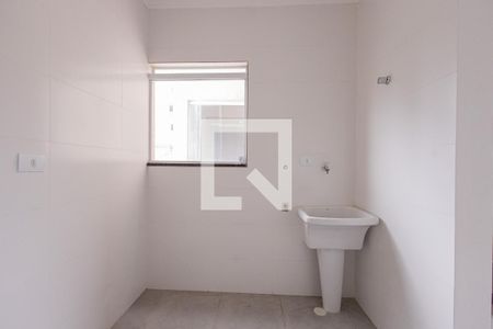 Sala, Cozinha e área de serviço de apartamento para alugar com 2 quartos, 48m² em Vila Carrao, São Paulo
