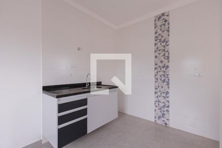 Sala, Cozinha e área de serviço de apartamento para alugar com 2 quartos, 48m² em Vila Carrao, São Paulo