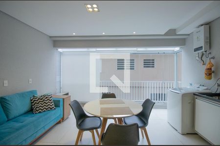 Apartamento para alugar com 35m², 1 quarto e 1 vaga Apartamento para alugar com 35m², 1 quarto e 1 vagaSala