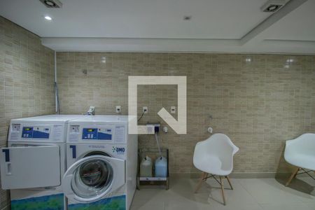 Apartamento para alugar com 35m², 1 quarto e 1 vaga Apartamento para alugar com 35m², 1 quarto e 1 vagaÁrea Comum - Lavanderia