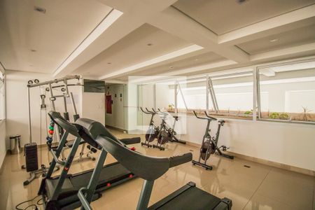 Apartamento para alugar com 35m², 1 quarto e 1 vaga Apartamento para alugar com 35m², 1 quarto e 1 vagaÁrea Comum - Academia