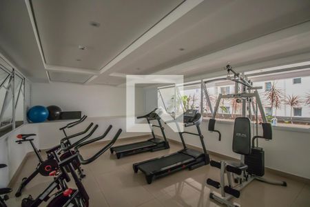 Apartamento para alugar com 35m², 1 quarto e 1 vaga Apartamento para alugar com 35m², 1 quarto e 1 vagaÁrea Comum - Academia