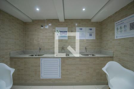 Apartamento para alugar com 35m², 1 quarto e 1 vaga Apartamento para alugar com 35m², 1 quarto e 1 vagaÁrea Comum - Lavanderia