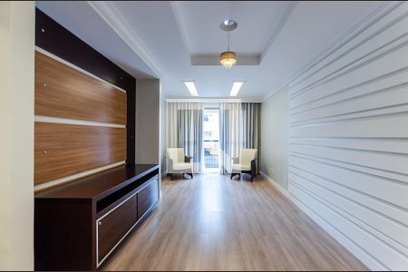 Sala de apartamento para alugar com 3 quartos, 100m² em Marapé, Santos