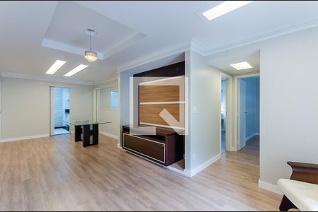 Sala de apartamento para alugar com 3 quartos, 100m² em Marapé, Santos