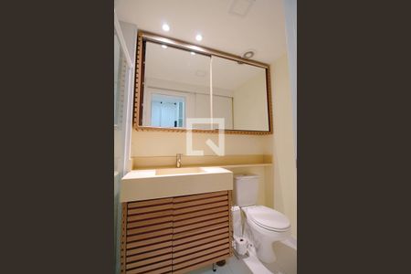 Banheiro da Suíte de apartamento à venda com 2 quartos, 71m² em Morumbi, São Paulo