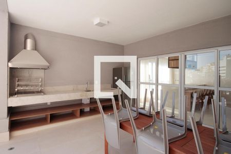 Studio para alugar com 26m², 1 quarto e sem vagaChurrasqueira