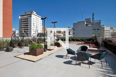Studio para alugar com 26m², 1 quarto e sem vagaRooftop