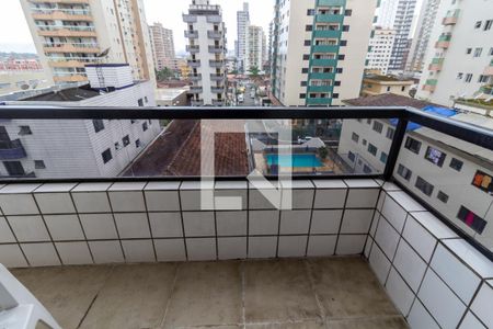 Detalhe da varanda de apartamento para alugar com 2 quartos, 94m² em Tupi, Praia Grande