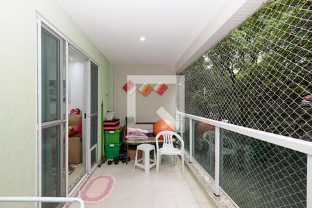 Varanda da Sala de apartamento à venda com 2 quartos, 67m² em Tijuca, Rio de Janeiro