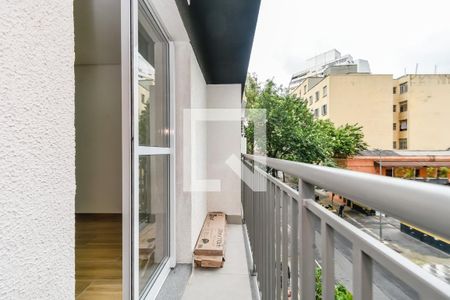 Varanda de kitnet/studio à venda com 1 quarto, 20m² em Bela Vista, São Paulo