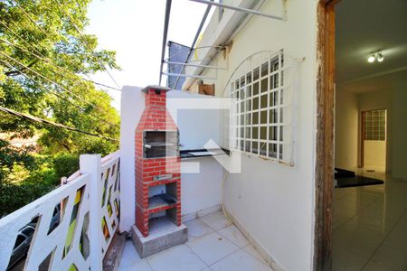 Varanda da Kitnet de kitnet/studio para alugar com 1 quarto, 35m² em Campestre, Santo André