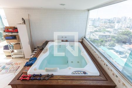 Hidromassagem da Sala 2 de apartamento à venda com 3 quartos, 182m² em Sagrada Família, Belo Horizonte