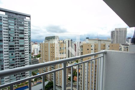 Studio à venda com 27m², 1 quarto e sem vagaVaranda