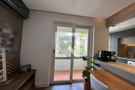 Porta Janela da Sala de apartamento para alugar com 2 quartos, 53m² em Padre Reus, São Leopoldo