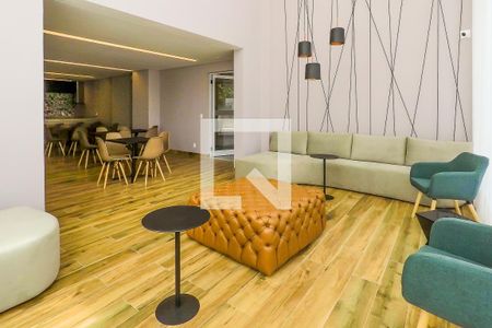 Studio para alugar com 33m², 1 quarto e 1 vagaSalão de Festas