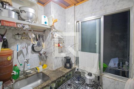 Cozinha de apartamento à venda com 1 quarto, 27m² em Centro, Rio de Janeiro