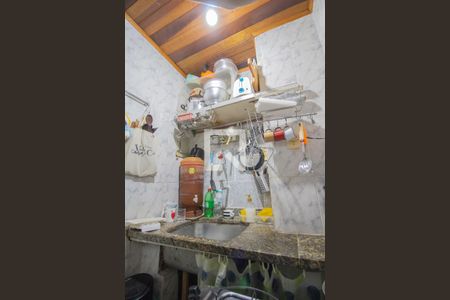 Cozinha de apartamento à venda com 1 quarto, 27m² em Centro, Rio de Janeiro