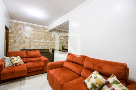 Sala de casa à venda com 3 quartos, 128m² em Parque São Vicente, Santo André