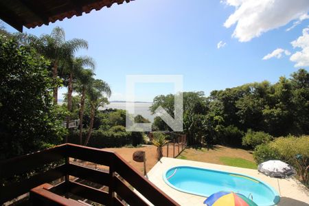 Vista da Varanda de casa à venda com 3 quartos, 230m² em Espírito Santo, Porto Alegre