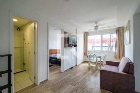 Sala de apartamento para alugar com 1 quarto, 40m² em Partenon, Porto Alegre