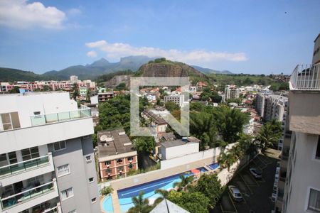 Vista da piscina de apartamento à venda com 3 quartos, 65m² em Pechincha, Rio de Janeiro
