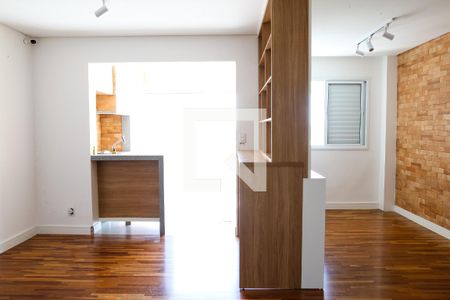 Sala de apartamento para alugar com 3 quartos, 79m² em Campestre, Santo André