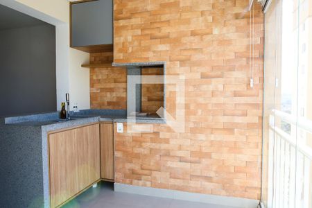 Varanda Gourmet de apartamento para alugar com 3 quartos, 79m² em Campestre, Santo André