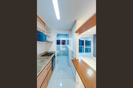 Cozinha de apartamento para alugar com 1 quarto, 45m² em Vila Gomes Cardim, São Paulo