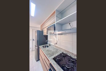 Cozinha de apartamento para alugar com 1 quarto, 45m² em Vila Gomes Cardim, São Paulo