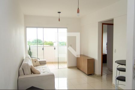 Sala  de apartamento para alugar com 2 quartos, 60m² em Setor Leste Universitário, Goiânia