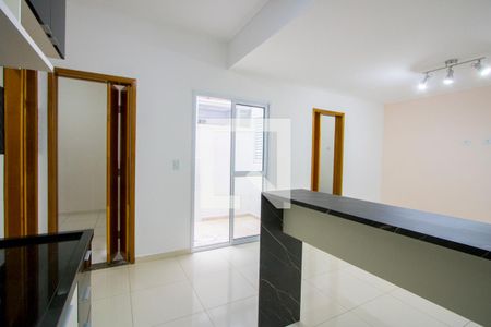 Cozinha de apartamento para alugar com 2 quartos, 43m² em Jardim Paraíso, Santo André