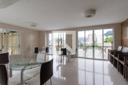 Área comum - Salão de festas de apartamento à venda com 2 quartos, 68m² em Jardim Botânico, Rio de Janeiro