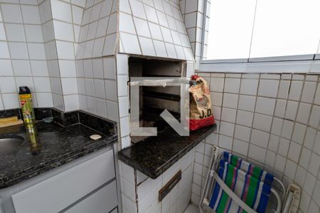 Detalhe da varanda de apartamento para alugar com 2 quartos, 64m² em Guilhermina, Praia Grande