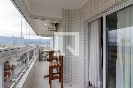 Varanda de apartamento para alugar com 2 quartos, 64m² em Guilhermina, Praia Grande